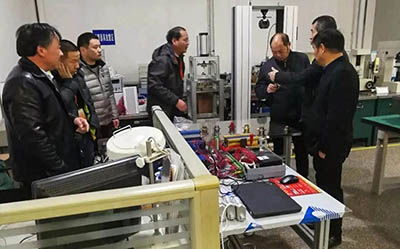 寧波工會勞模工匠技術服務隊來我市企業技術幫扶交流活動